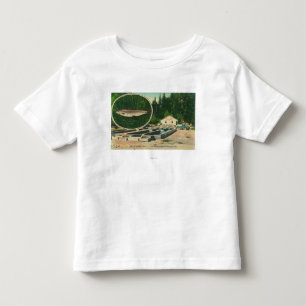 View of Trout Haven HatcheryGasquet, CA Toddler T-Shirt
