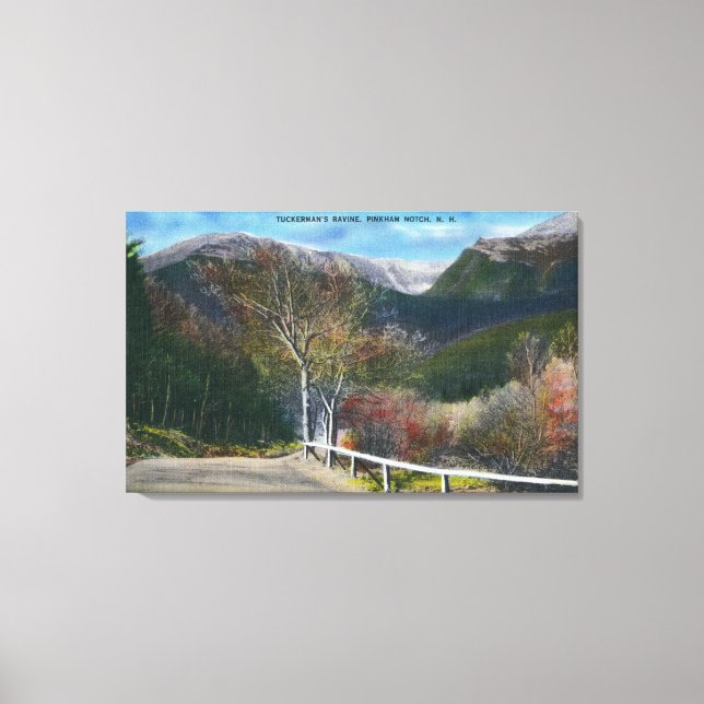 View of Tuckermans Ravine Canvas Print (Front)