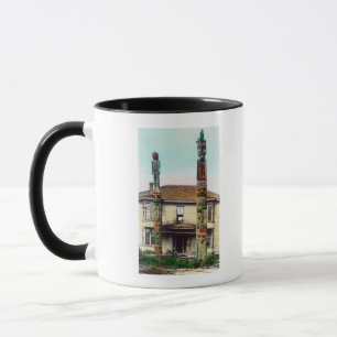 View of Two TotempolesWrangell, AK Mug
