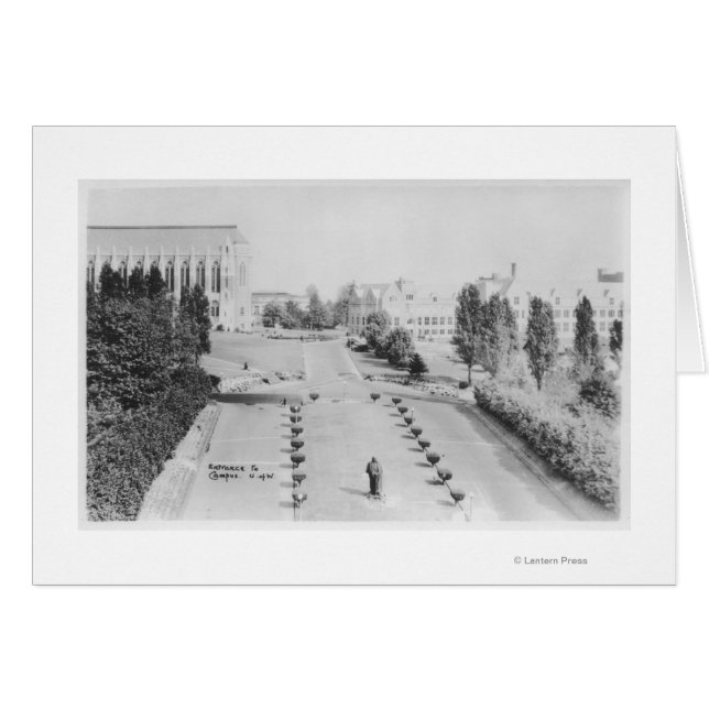 View of University of WA Campus Entrance (Front Horizontal)