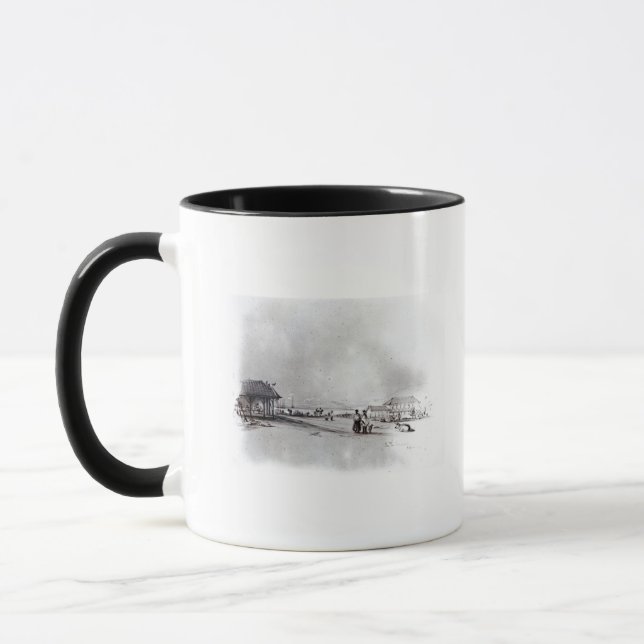 View of Valparaiso, 1834 Mug (Left)