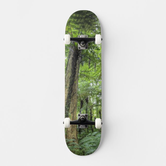View of vegetation in Bali Botanical Gardens, Skateboard (Front)