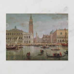 View of Venice, 1719 Postcard