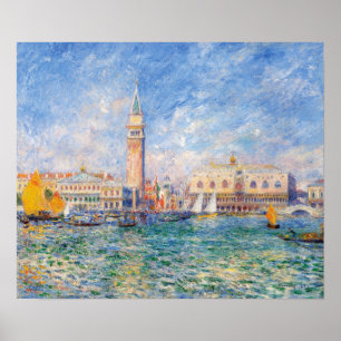 View of Venice by Renoir Poster