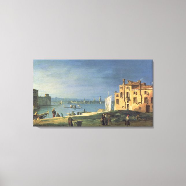 View of Venice Canvas Print (Front)