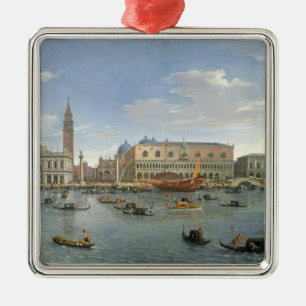 View of Venice from the Island of San Giorgio, 169 Metal Tree Decoration