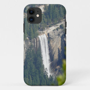 View of Vernal Falls from Glacier Point, CA iPhone 11 Case