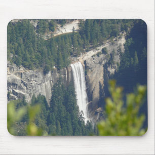 View of Vernal Falls from Glacier Point, CA Mouse Mat