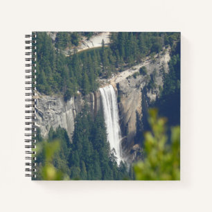 View of Vernal Falls from Glacier Point, CA Notebook