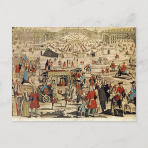 View of Versailles Postcard