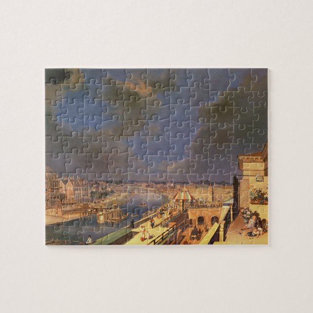 View of Vienna, 1819 (oil on canvas) Jigsaw Puzzle (Horizontal)