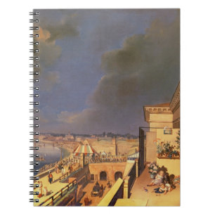 View of Vienna, 1819 (oil on canvas) Notebook