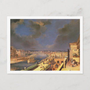 View of Vienna, 1819 (oil on canvas) Postcard