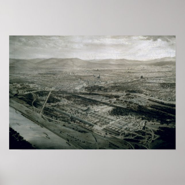 View of Vienna at the time of the World Poster (Front)