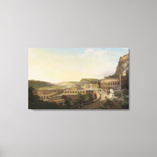 View of Vienna in Roman Times, 1860 Canvas Print