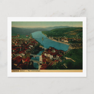 View of Vienne France Vintage Postcard