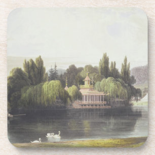 View of Virginia Water with Garden Temples, from ' Coaster
