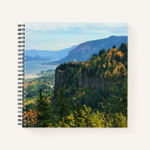 View of Vista House, Columbia River, Oregon Notebook