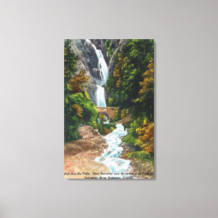 View of Wah-Kee-Na Falls Canvas Print