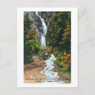 View of Wah-Kee-Na Falls Postcard