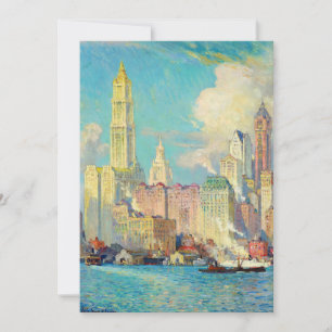 View of Wall Street   Colin Campbell Cooper