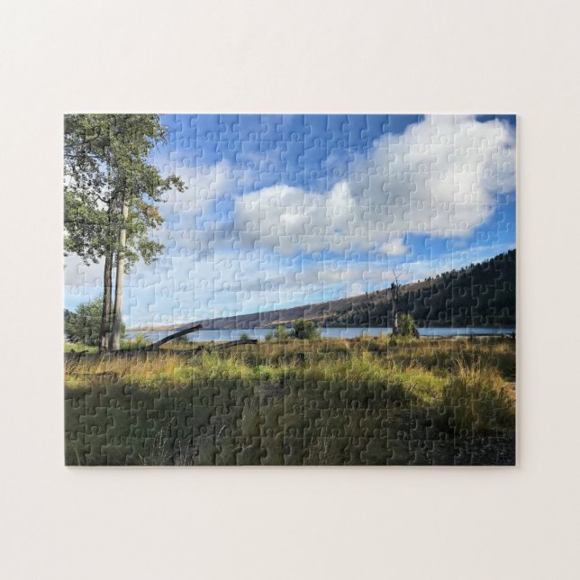 View of Wallowa Lake, Oregon Jigsaw Puzzle (Horizontal)
