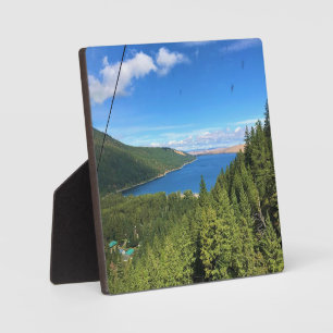 View of Wallowa Lake, Oregon Plaque