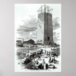 View of Washington Monument Poster