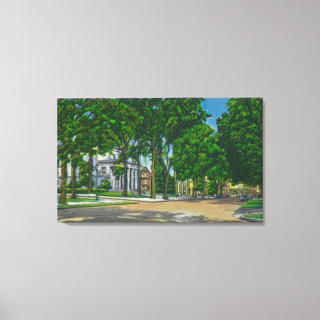 View of Washington Street Canvas Print (Front)