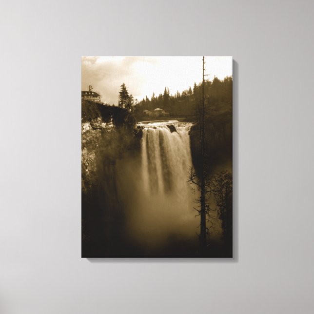 View of Waterfall Canvas Print (Front)