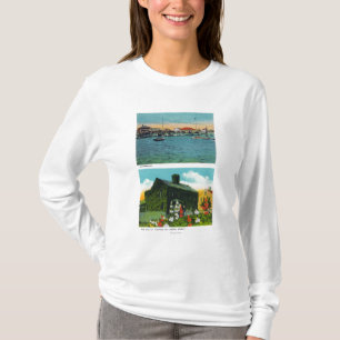 View of Waterfront, Old Ivy Cottage on Liberty T-Shirt