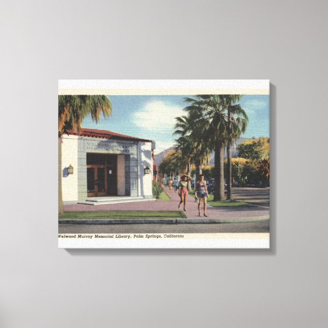 View of Welwood Murray Memorial Library Canvas Print (Front)
