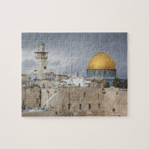 View of Western Wall Plaza, late afternoon Jigsaw Puzzle