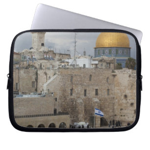 View of Western Wall Plaza, late afternoon Laptop Sleeve