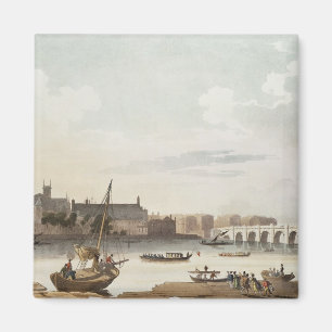 View of Westminster and the Bridge Magnet