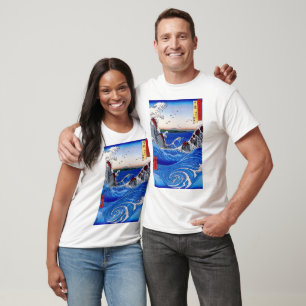 View of whirlpools by Utagawa Hiroshige T-Shirt