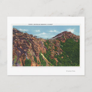 View of Whiteface Mt Summit Postcard
