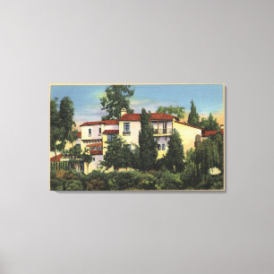 View of William Powell's Residence Canvas Print