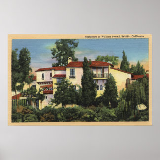 View of William Powell's Residence Poster