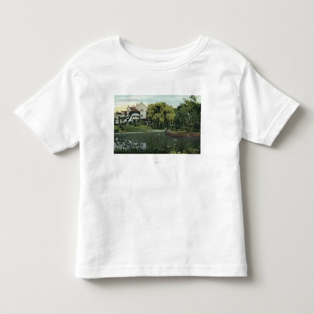 View of Willow Pond Toddler T-Shirt (Front)