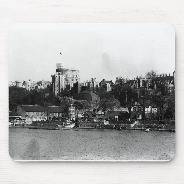 View of Windsor Castle, across the River Thames Mouse Mat (Front)