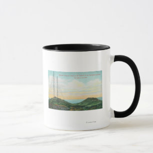 View of Wireless Telegraph Towers Mug