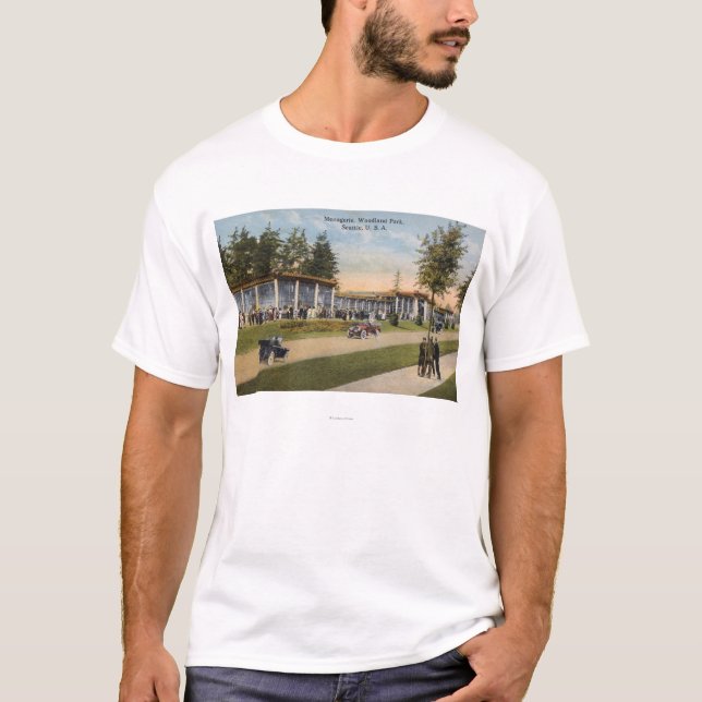 View of Woodland Park Menagerie T-Shirt (Front)