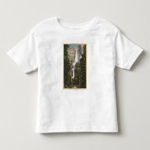 View of Yosemite Falls & Valley Toddler T-Shirt