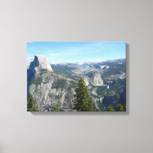 View of Yosemite from Glacier Point, CA Canvas Print