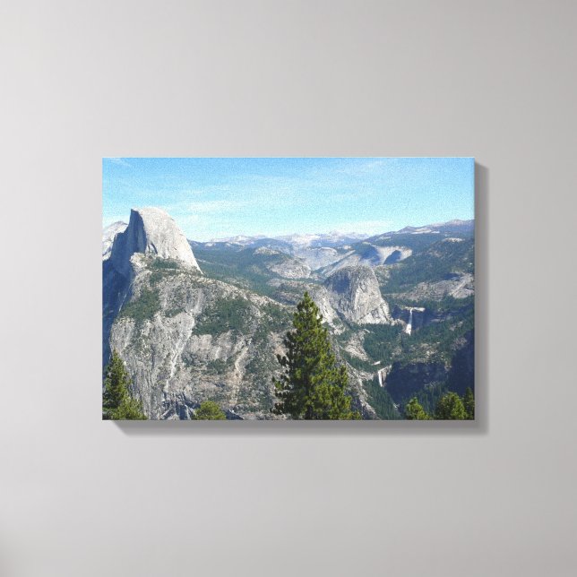 View of Yosemite from Glacier Point, CA Canvas Print (Front)
