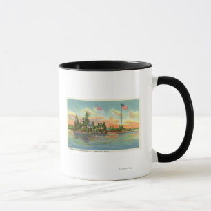 View of Zavikon Island Mug