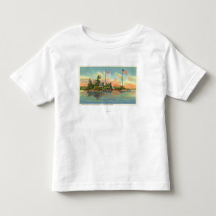 View of Zavikon Island Toddler T-Shirt