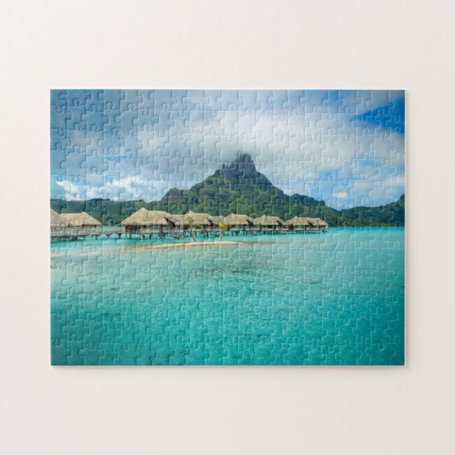 View on Bora Bora island jigsaw puzzle (Horizontal)