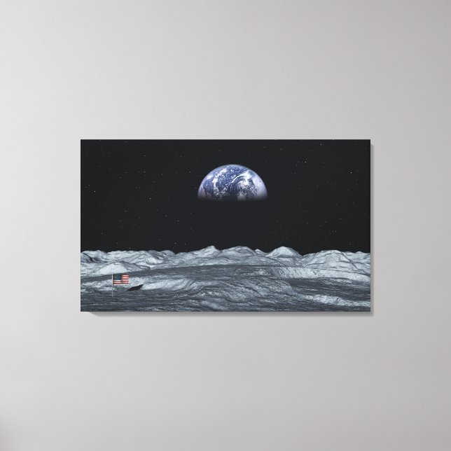View On Earth Canvas Print (Front)